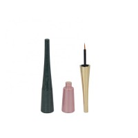 luxury liquid plastic eye liner pencil mascara empty eyes makeup packaging bottle tube eyeliner container with brush